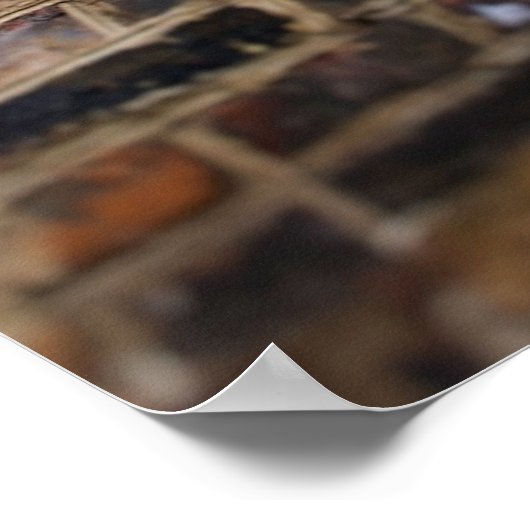 Brick Lane - London - Street Sign - Poster (Ecke)