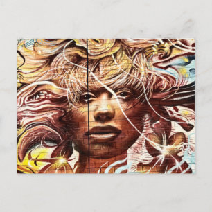 Brick Lane Street Art (1109) Postkarte