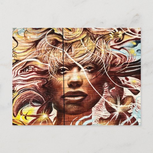 Brick Lane Street Art (1109) Postkarte (Vorderseite)