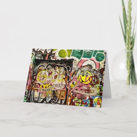 Brick Lane Street Art London (1119) Karte (Vorderseite)