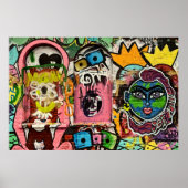 Brick Lane Street Art London (1120) Poster (Vorne)