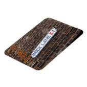 Brick Lane - Street Sign - London - Magnet (Linke Seite)