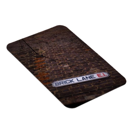 Brick Lane - Street Sign - London - Magnet (Rechte Seite)