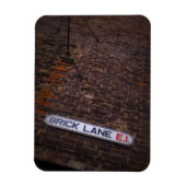 Brick Lane - Street Sign - London - Magnet (Vertikal)