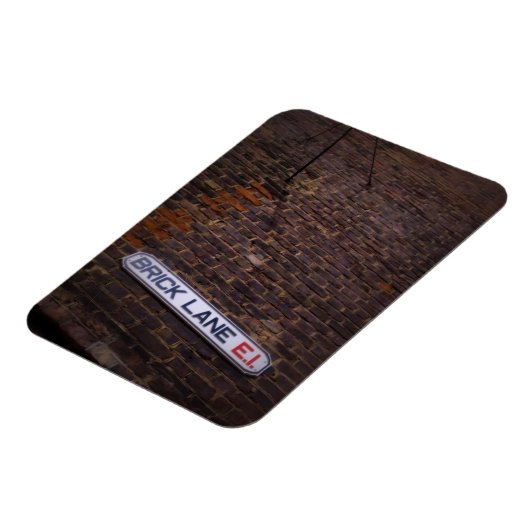 Brick Lane - Street Sign - London - Magnet (Linke Seite)
