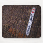 Brick Lane - Street Sign - London - Mousepad (Vorne)