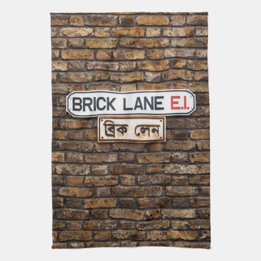 Brick Lane Tea Geschirrtuch (Vertikal)