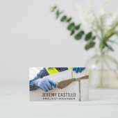 Brick Layering | Bauleistungen Visitenkarte (Stehend Vorderseite)