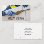 Brick Layering | Bauleistungen Visitenkarte (Vorne/Hinten)