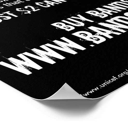 Brick-Maker-Bewusstseinsschild Poster (Ecke)