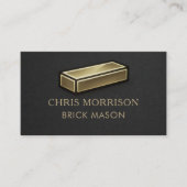 Brick Mason Visitenkarte (Vorderseite)