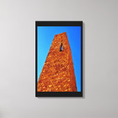 Brick Minaret Leinwanddruck (Vorderseite)