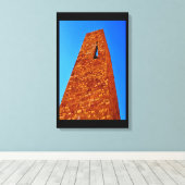 Brick Minaret Leinwanddruck (Insitu (Holzboden))