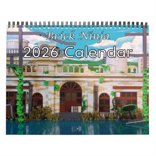 Brick Ninja 2026 Kalender (Titelbild)