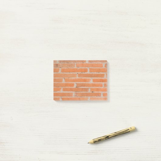 Brick Notepad Post-it Klebezettel (Auf Schreibtisch)