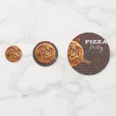 Brick Oven Pizza Party Konfetti (Vorderseiten)