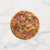Brick Oven Pizza Party Konfetti (Klein Vorderseite)
