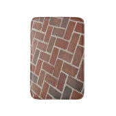 Brick Pattern Badematte (Vorderseite Vertikal)