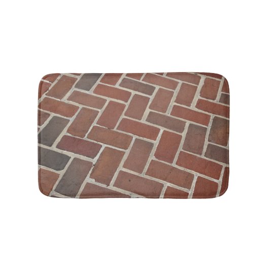 Brick Pattern Badematte (Vorderseite)