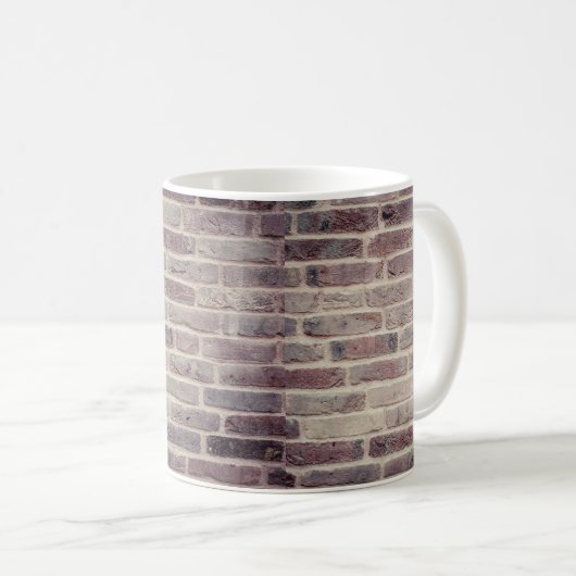 Brick Pattern Kaffeetasse (VorderseiteRechts)