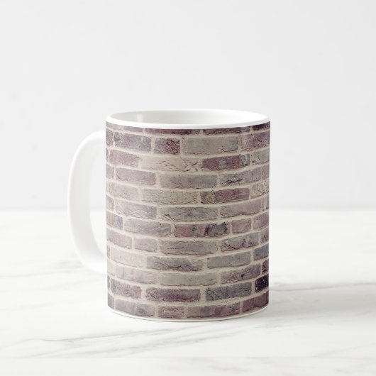 Brick Pattern Kaffeetasse (Vorderseite Links)
