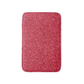 Brick Red Glitzer Badematte (Vorderseite Vertikal)
