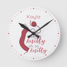 Brick Red Ich fühle mich Knitty, Oh, so knitty