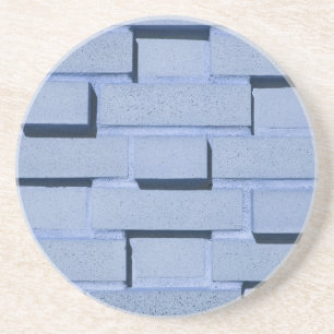 Brick, Rock, Stone Series - Blue Brick Untersetzer