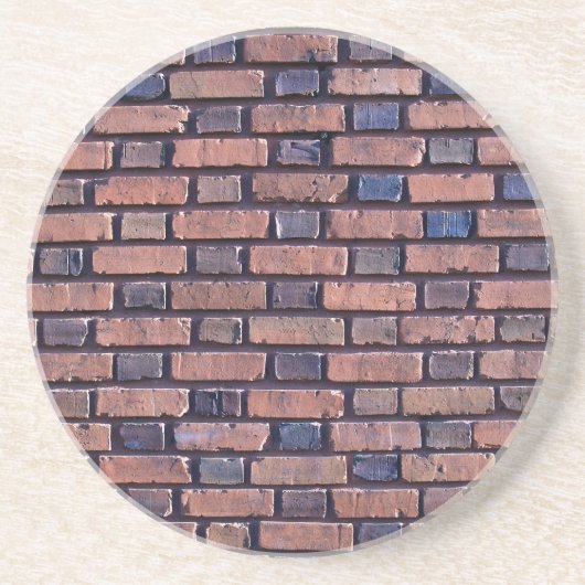 Brick, Rock, Stone Series - Red Brick Untersetzer (Vorne)