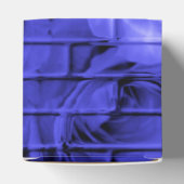Brick-Rose 07-Dunkle Blue-Square-Gastgeschenk-Box Geschenkschachtel (Oben)
