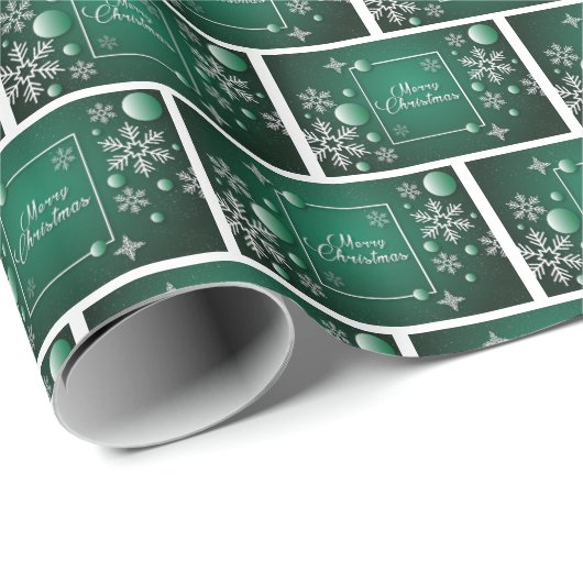 Brick Snowflake Geschenkpapier (Rolleneckpunkt)