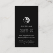 Brick Stone Construction Business Card Visitenkarte (Rückseite)