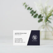 Brick Stone Mason Construction Visitenkarte (Stehend Vorderseite)