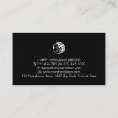 Brick Stone Mason Masonry Construction Business Ca Visitenkarte (Rückseite)