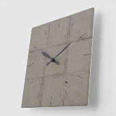BRICK TILES | Industrieeinrichtung Quadratische Wanduhr (Winkel)