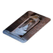 Brick Walkway Arches, Fort Jefferson, Dry Tortugas Magnet (Linke Seite)