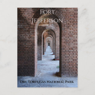 Brick Walkway Arches, Fort Jefferson, Dry Tortugas Postkarte