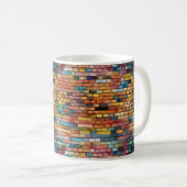 Brick Wall 3D-Tasse Kaffeetasse (VorderseiteRechts)