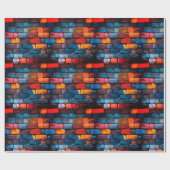 Brick Wall Art Geschenkpapier (Flach)