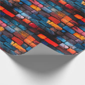 Brick Wall Art Geschenkpapier (Ecke)