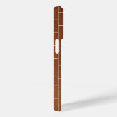 Brick Wall Custom Text iPhone Case (Rückseite / Rechts)