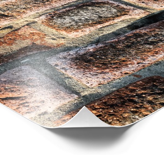 BRICK WALL FOTODRUCK (Ecke)