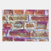 BRICK WALL GESCHENKPAPIER SET (Vorderseite)