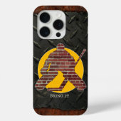 Brick Wall Hockey Goalie Case-Mate iPhone Hülle (Rückseite)
