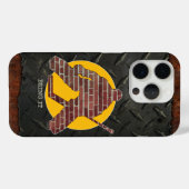 Brick Wall Hockey Goalie Case-Mate iPhone Hülle (Rückseite (Horizontal))