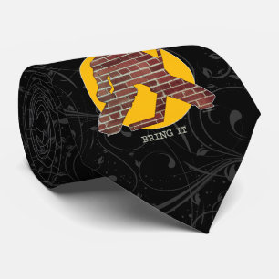 Brick Wall Hockey Goalie Krawatte