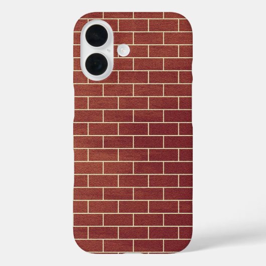 Brick Wall iPhone Case (Rückseite)