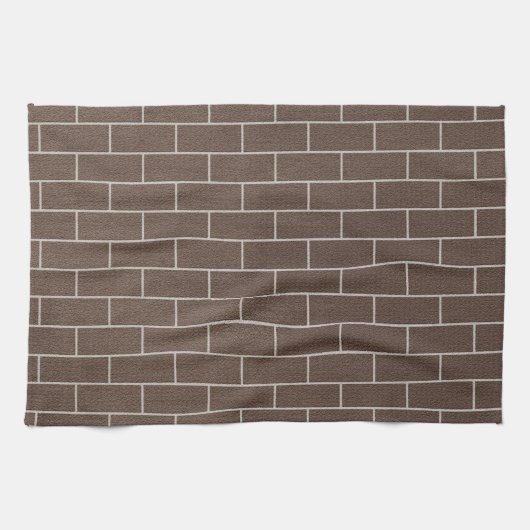 Brick Wall Kitchtuch Geschirrtuch (Horizontal)
