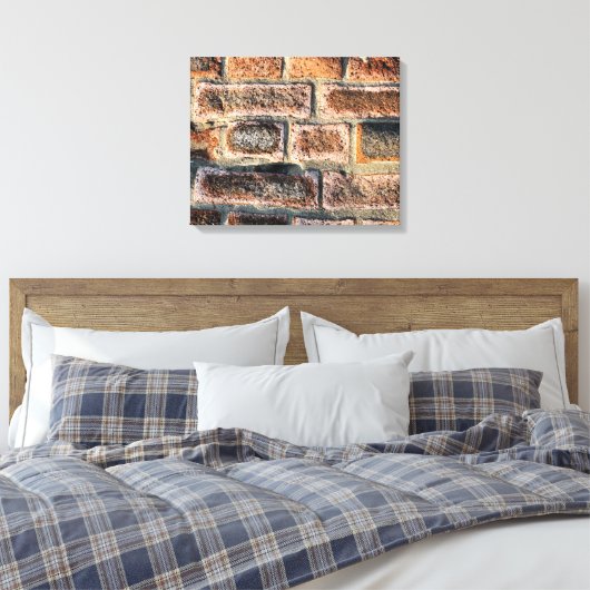 BRICK WALL LEINWANDDRUCK (Insitu (Schlafzimmer))