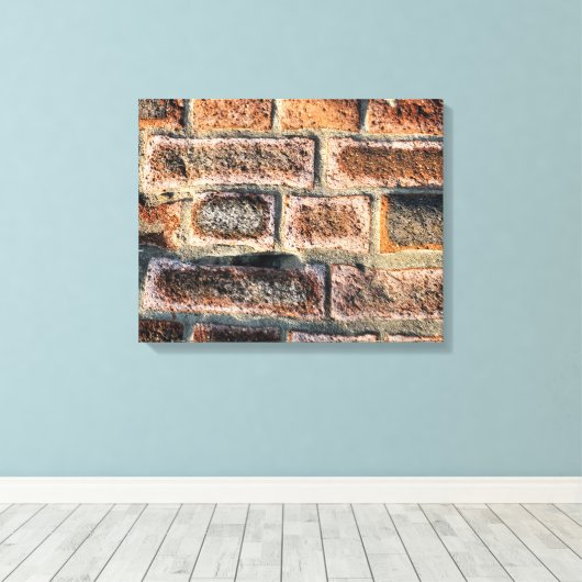 BRICK WALL LEINWANDDRUCK (Insitu (Holzboden))